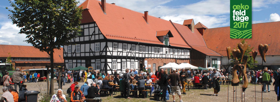 Innenhof der Domäne Frankenhausen bei Kassel