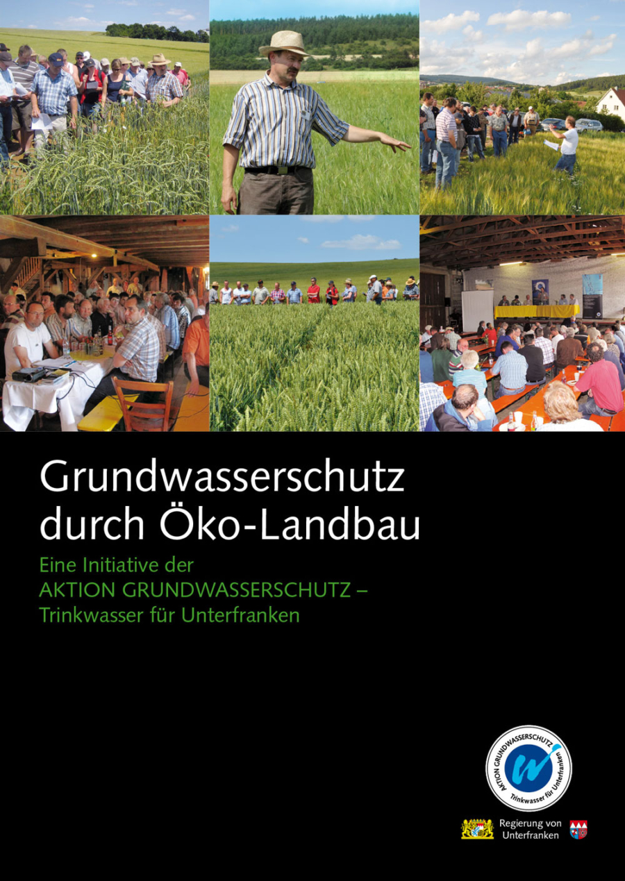 Faltblatt "Grundwasserschutz durch Öko-Landbau"